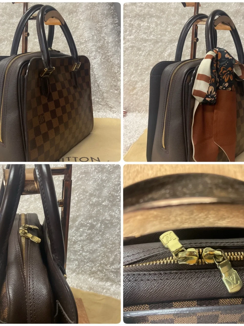 Louis Vuitton Damier Triana Handbag